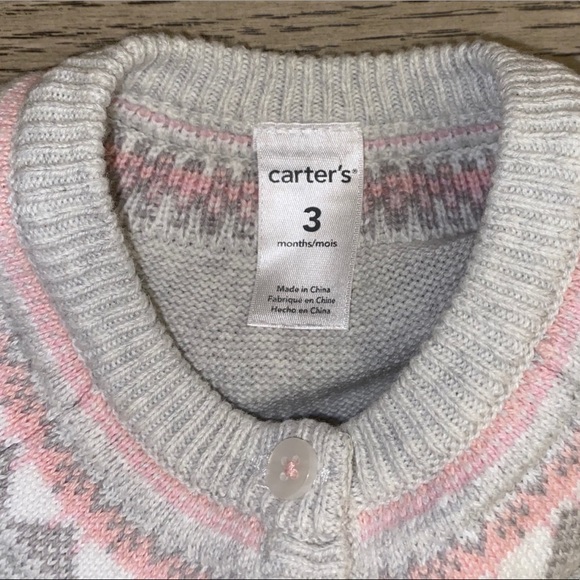 Pink/Gray/Winter White Capsule Wardrobe 0-3 months - Picture 3 of 6